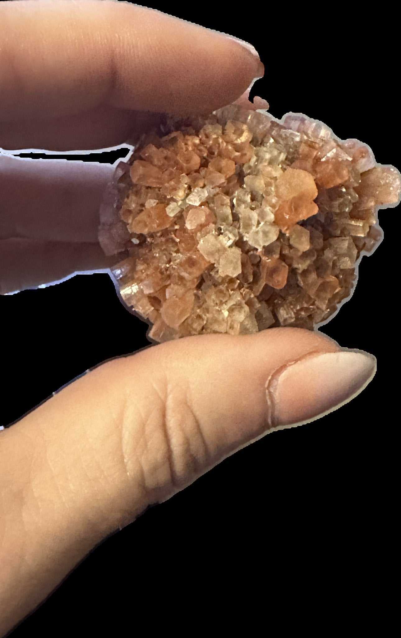 Sputnik Aragonite Healing Crystal for Grounding and Stress Relief