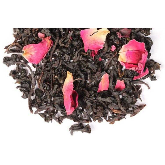 Empowering Mystical Super Black Rose Tea Blend Energy