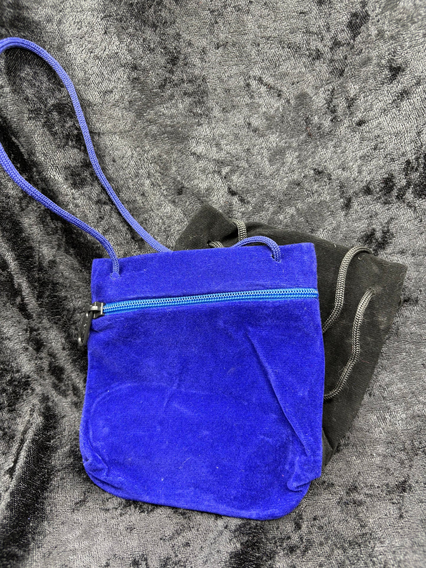Velvet Pouch w/ Zipper