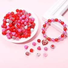 Heart & Love Beads (20 Pack)