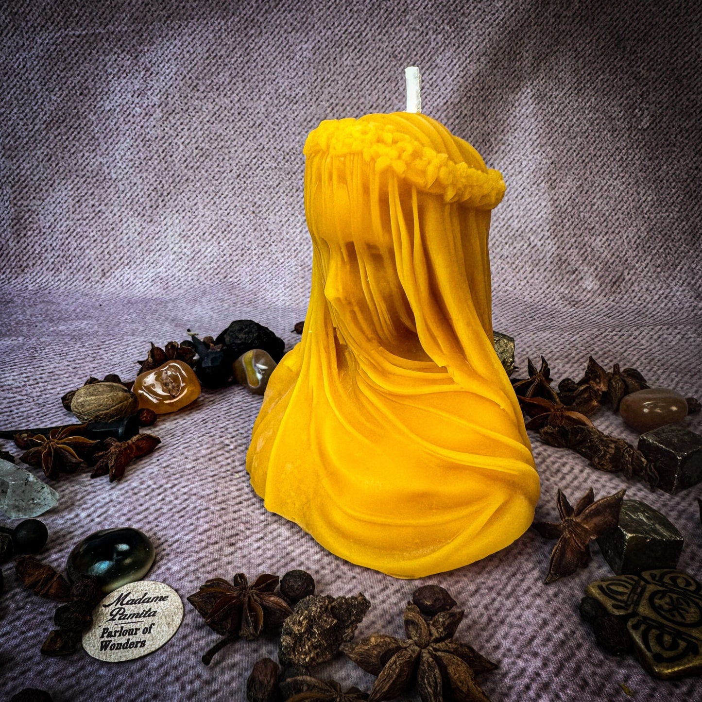 Veil of Secrets Candle Spell Kit - Truth & Privacy Magic