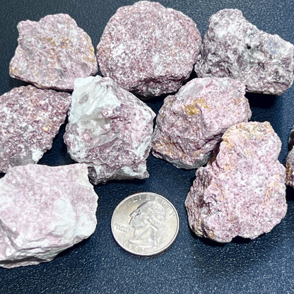 Lepidolite Crystal Rough Raw Stones (By The Piece or Pound) Wholesale