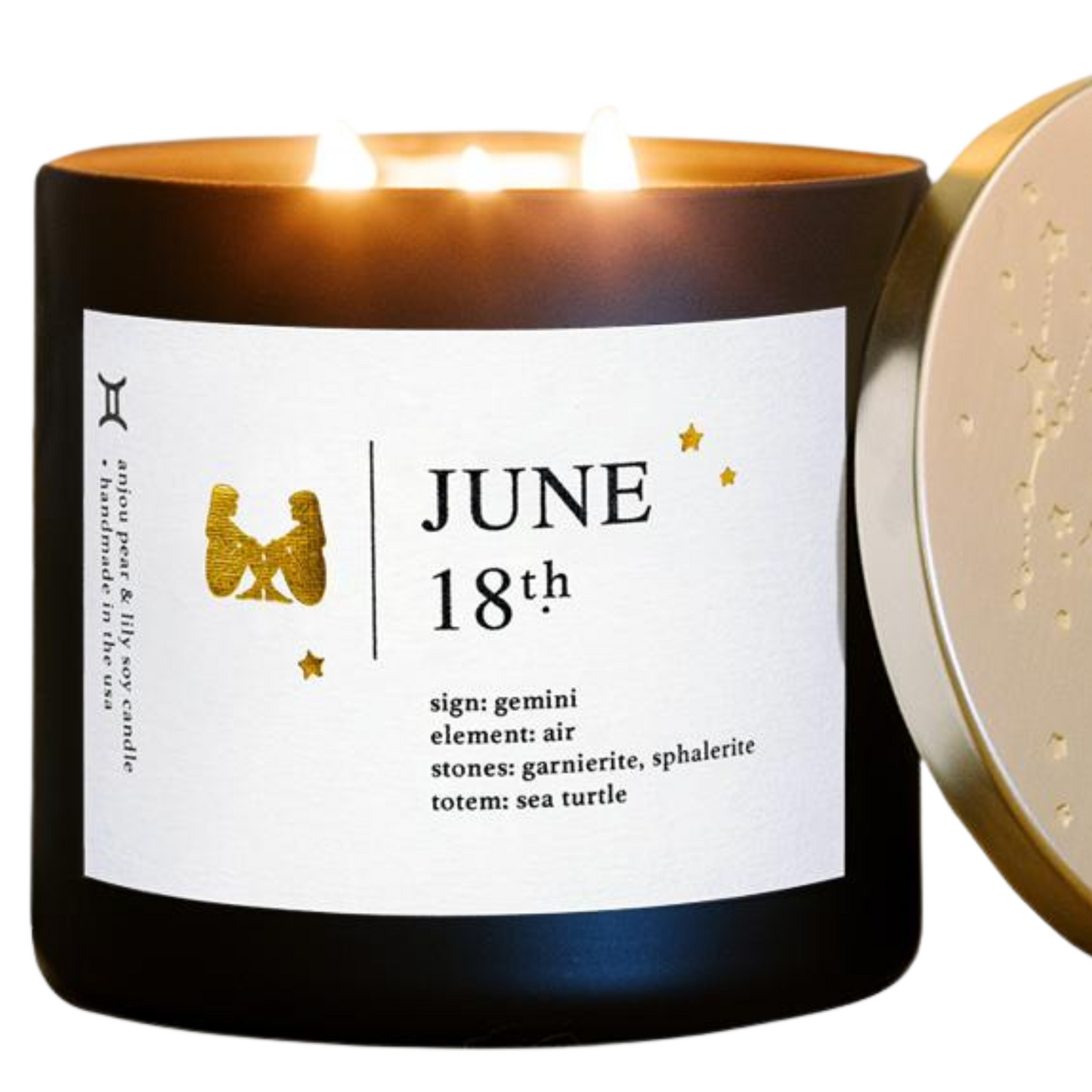 June Birthdate Zodiac Candles with Astrology Guidance