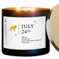 Personalized July Zodiac Candles For Healing Guidance