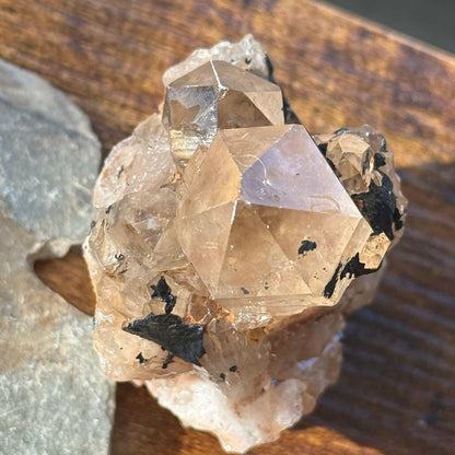 Kundalini Citrine Phaser Cluster Crystal for Healing