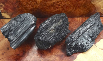 Large Black Tourmaline Crystals (1-3 Inches)(By The Piece Or Pound) Rough Raw Gemstone Home Decor