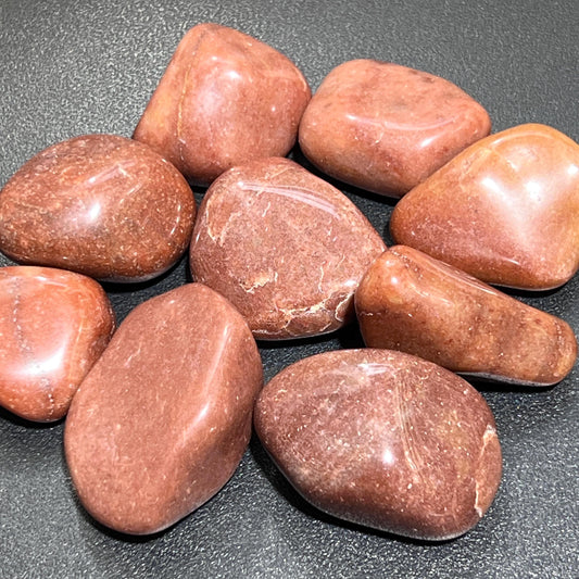 Large Red Brown Jasper Tumbled Stones (By The Piece Or Pound) Wholesale