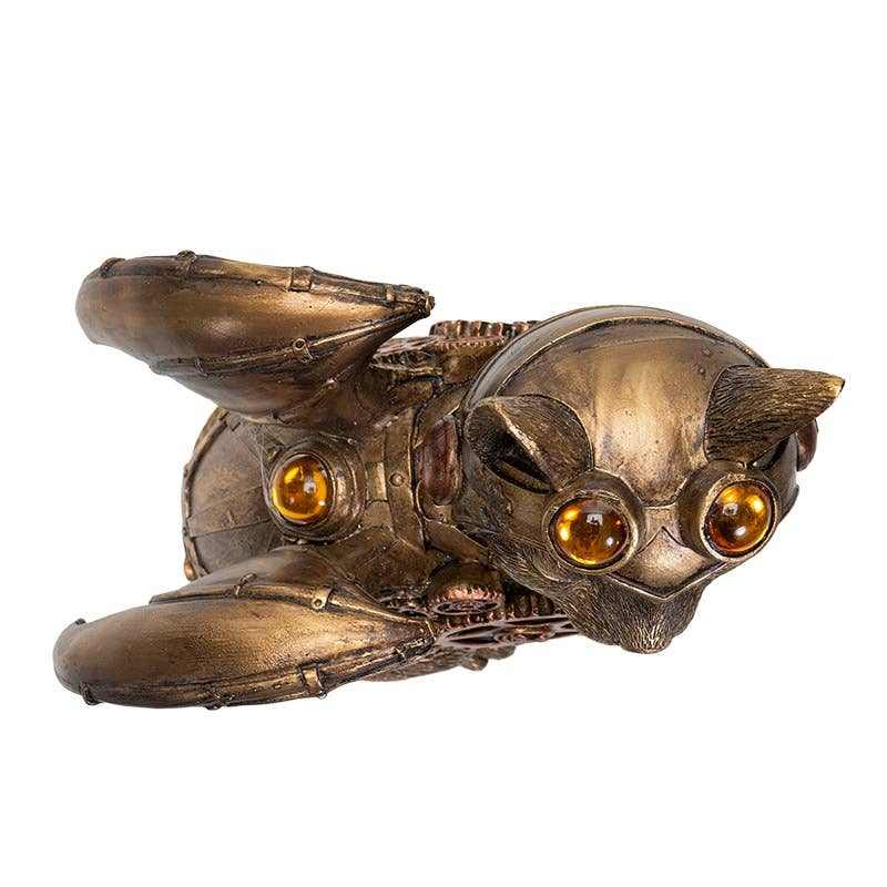 Steampunk Cat with Wings