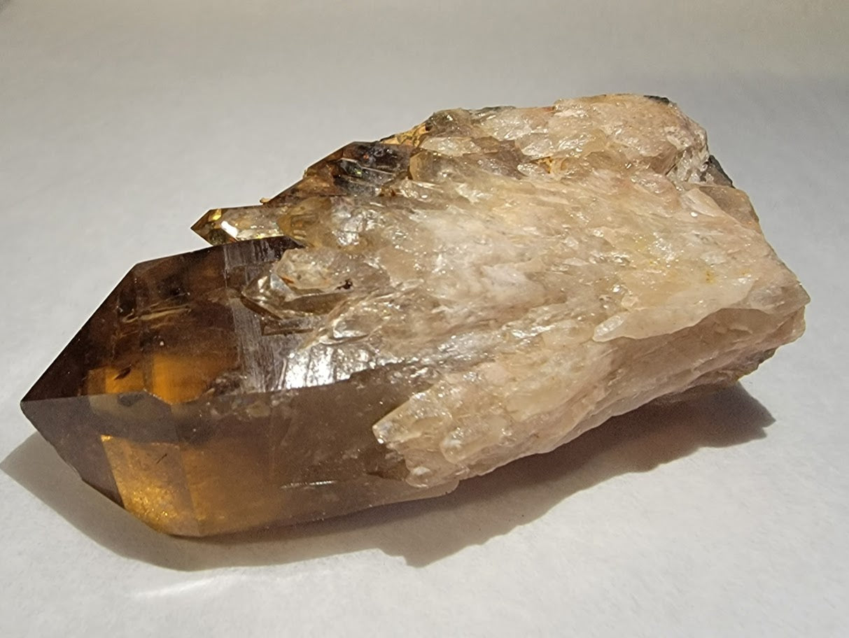 Natural Citrine Point Cluster M