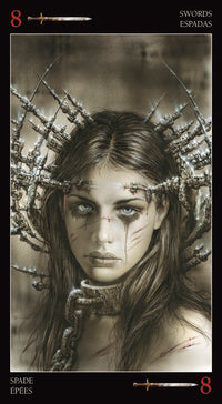 Royo Dark Tarot Deck by Luis Royo Mystical Fantasy