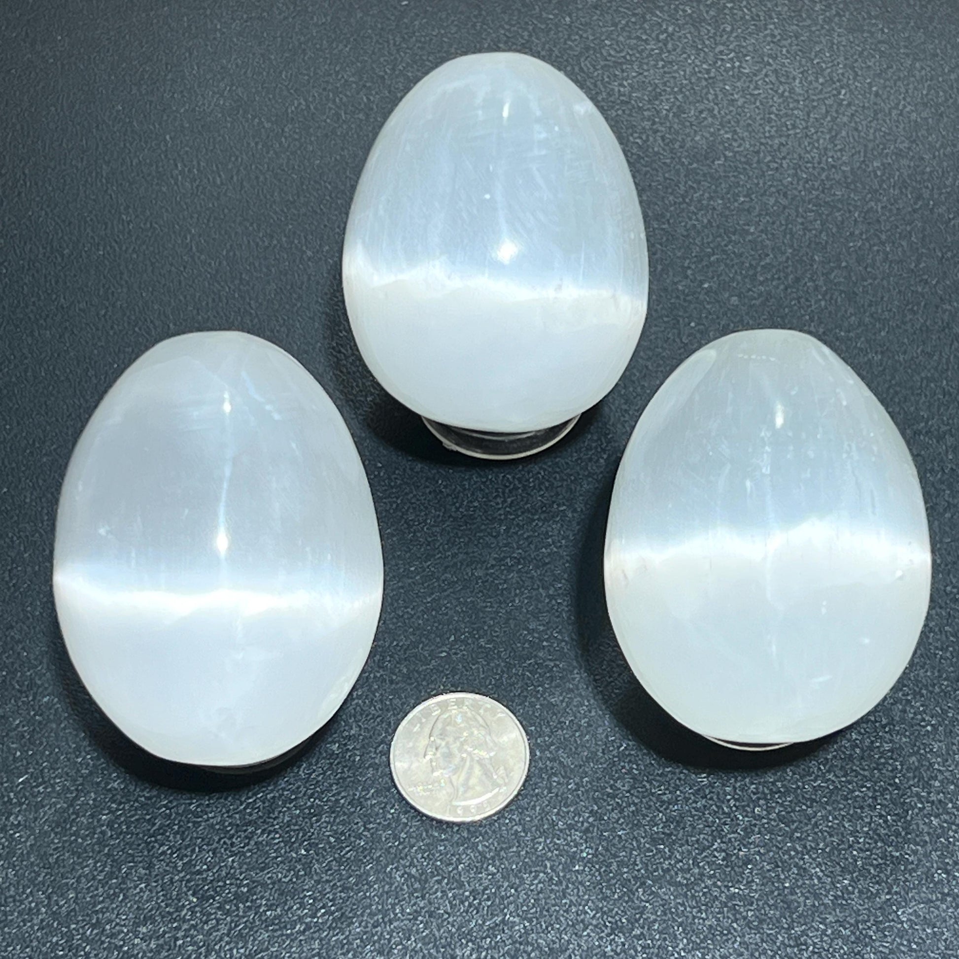 Selenite Crystal Egg Polished Carving Gemstone Decor Wholesale Supply