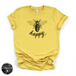 Bee Happy Tee | Bee Graphic T-Shirt