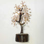 Rose Quartz Crystal Gem Tree