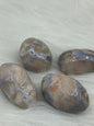 Agate Blue Cherry Blossom - Tumbled