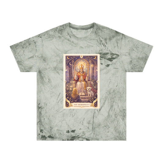 The Hierophant Tarot Color Blast Tee