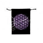 Flower of Life Velvet Pouch