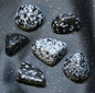 Obsidian Snowflake - Tumbled