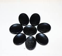 Black Onyx Worry Stone