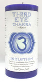 Third Eye Chakra Pillar Candle