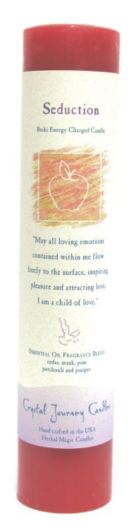 Seduction Reiki Pillar Candle
