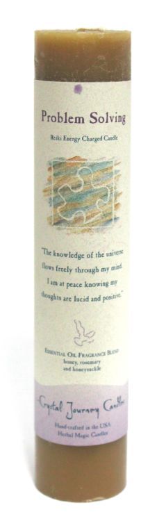 Problem Sol Reiki Pillar Candle