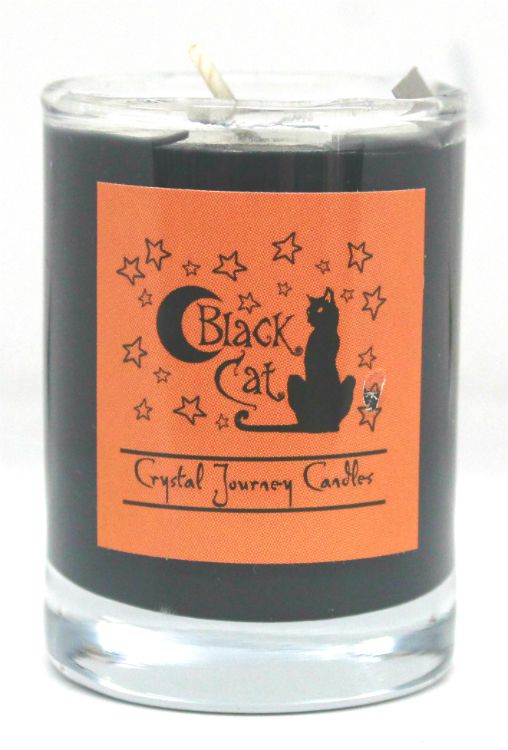 Black Cat Soy Votive Candle
