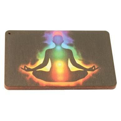 Wooden Square Chakra