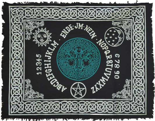 Tree of Life Ouija Altar Cloth
