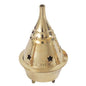 CONE BURNER LARGE BRASS