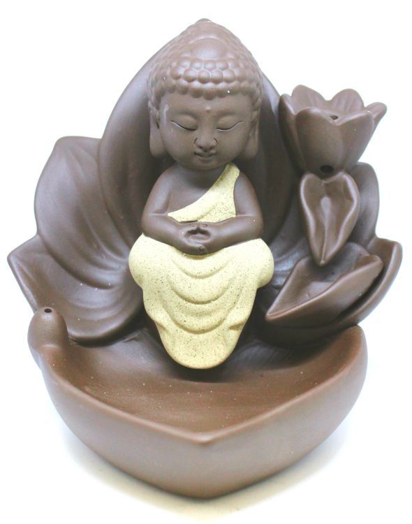 Backflow Burner Lotus Buddha