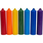 Chakra Meditation Pillar Candle