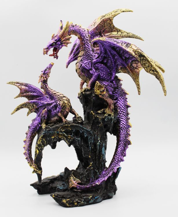 Purple Dragon Family 10.5"