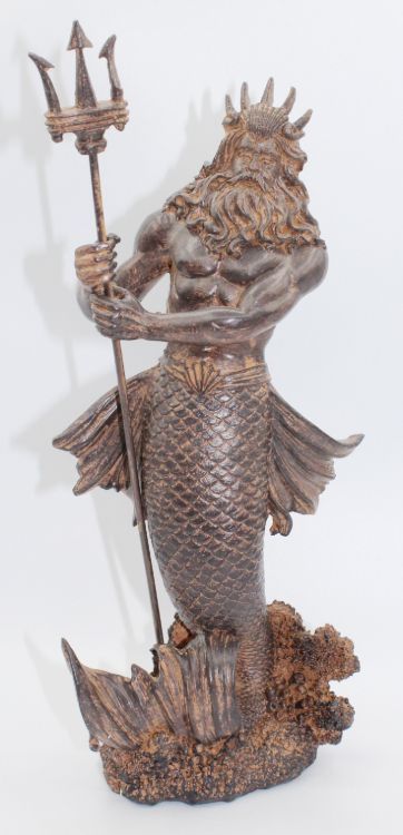 Poseidon Statue 10.5"