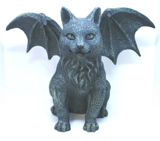 Winged Cat Gargoyle