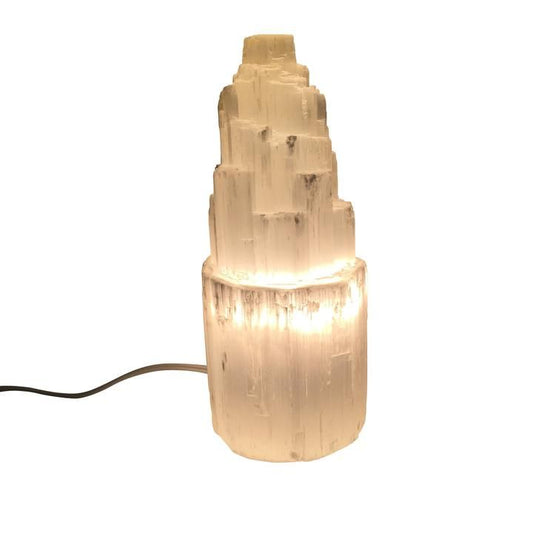 Selenite Lamp - Skyscraper (X-Small)