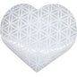 Selenite Heart - Flower of Life