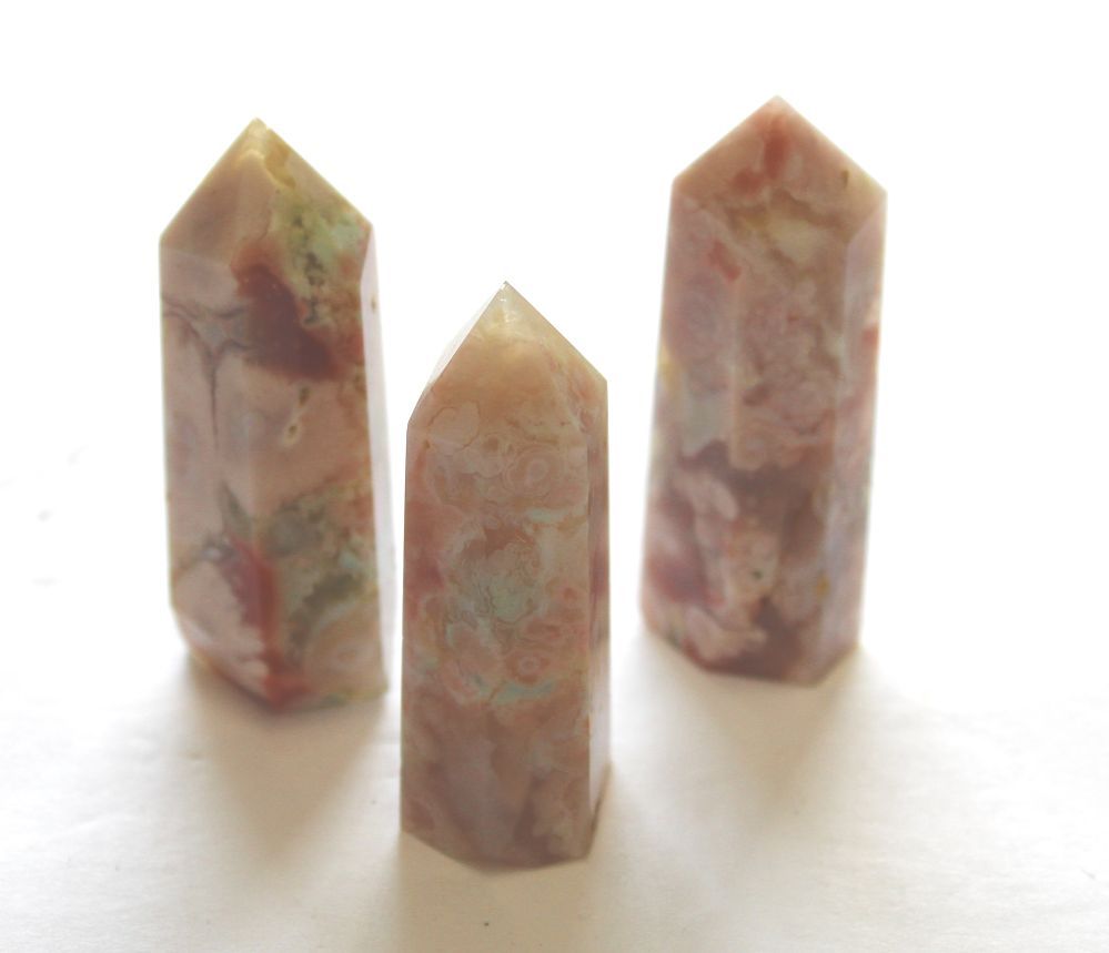 Sakura Agate Flat Point