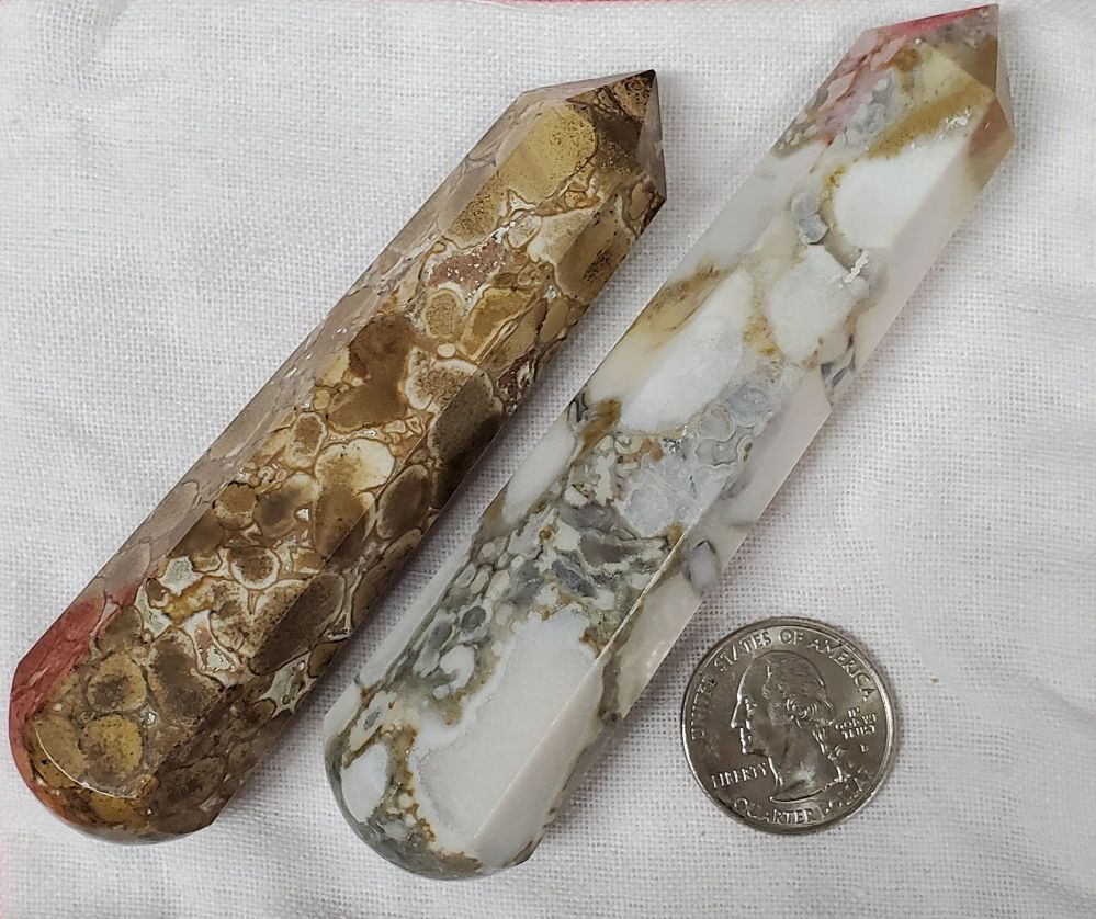 Jasper Wand Faceted