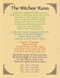 Witches' Rune Poster