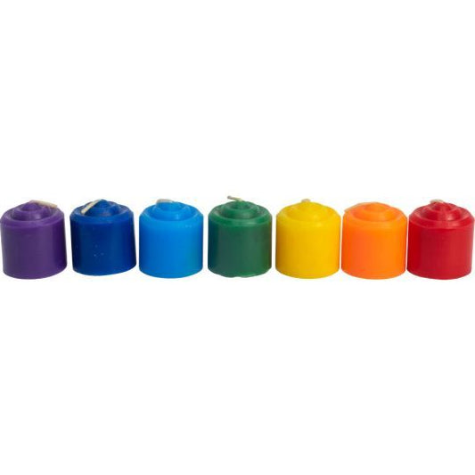 Chakra Mini Votive Candles