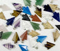 Assorted Gemstone Arrowhead Necklace