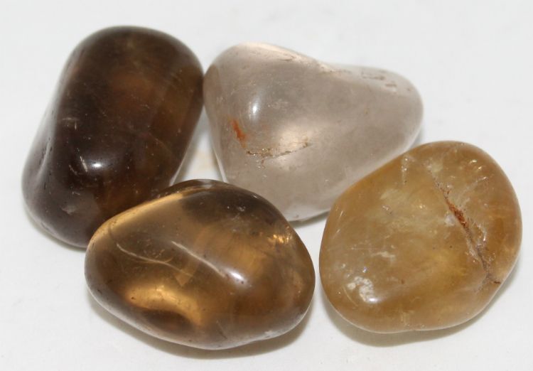 Smoky Citrine Natural Tumbled Small
