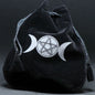 Triple Moon Pentagram Velvet Ba
