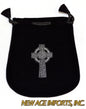 Celtic Cross Velveteen Bag