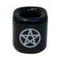 Black w/Pentacle Chime Holder