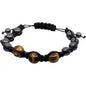 Adjustable Macrame Magnetic Hematite Bracelet