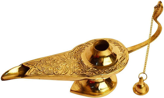 Solid Brass Aladdin Lamp