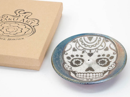 Raku Burner-Skull