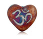 Mini Raku Heart - Om