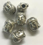 Buddha Head Beads 4-pk